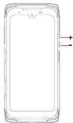 CROSSCALL CORE-Z5 - Bouton volume +/- - 1