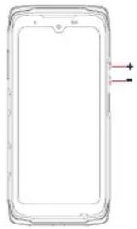 CROSSCALL CORE-Z5 - Volumeknop +/- - 1
