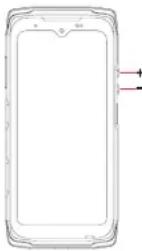 CROSSCALL CORE-Z5 - Gumb za glasnost +/- - 1