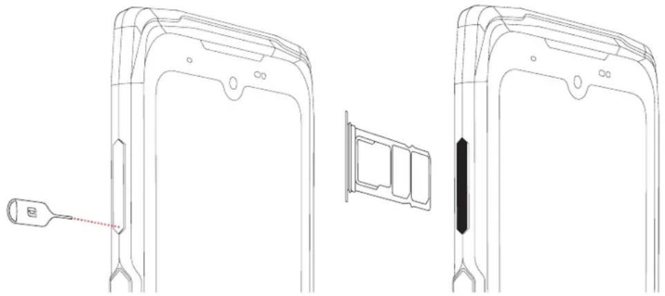 CROSSCALL CORE-Z5 - Installation de la carte nano SIM/micro SD - 1