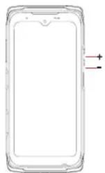 CROSSCALL CORE-Z5 - Botón volumen +/- - 1