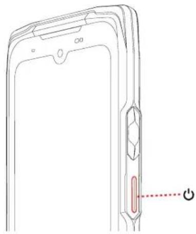 CROSSCALL CORE-Z5 - Ein-/Ausschalten des Telefons - 1