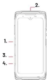 CROSSCALL CORE-Z5 - Botones programables - 1