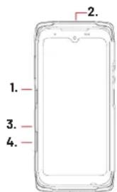 CROSSCALL CORE-Z5 - Programmable buttons - 1