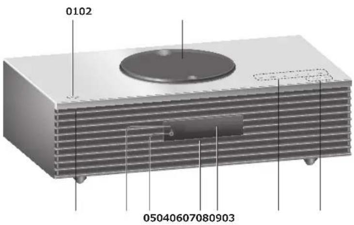 TECHNICS SC-C70MK2 - Cette unité (avant) - 1
