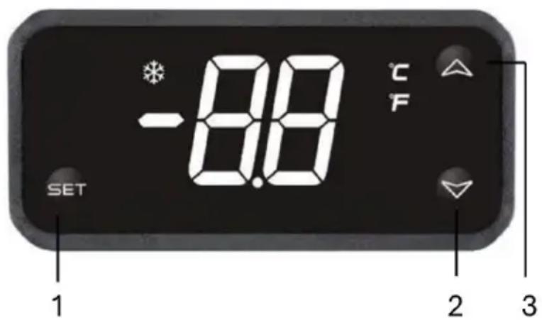 CLIMADIFF RESERVE 300XL - Stellen Sie die Temperatur: - 1