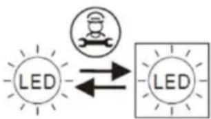 CLIMADIFF RESERVE 300XL - Remplacement de la lampe d'éclairage (selon modèle) - 1