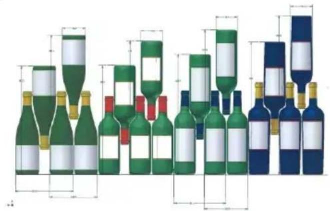 CLIMADIFF RESERVE 300XL - Tipos de botellas: - 1