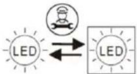 CLIMADIFF RESERVE 185 - Replacing light (depending on model) - 1
