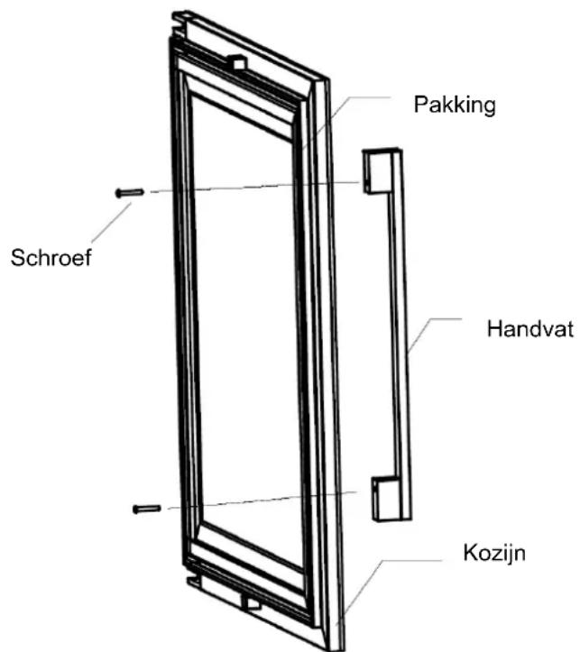 Schroef Pakking Handvat Kozijn