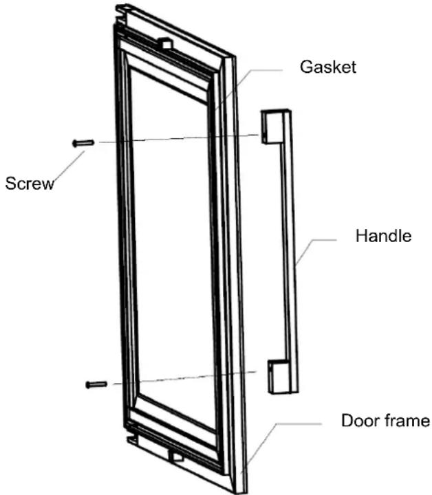 Gasket Screw Handle Door frame