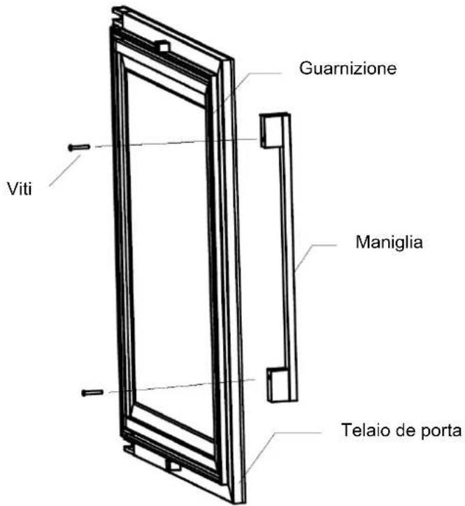 Guarnizione Viti Maniglia Telaio de porta