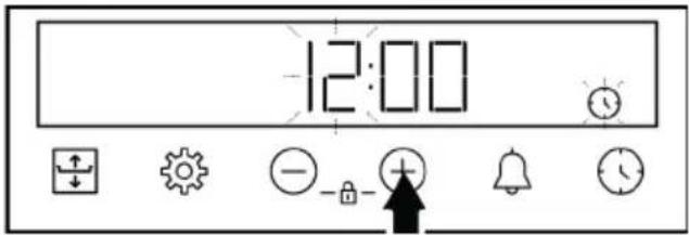 BEKO BBIM17300BPSEA - Eerst timer instilling - 2