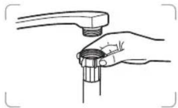 PROLINE DWP49120WH - Raccordement à l'eau froide - 1