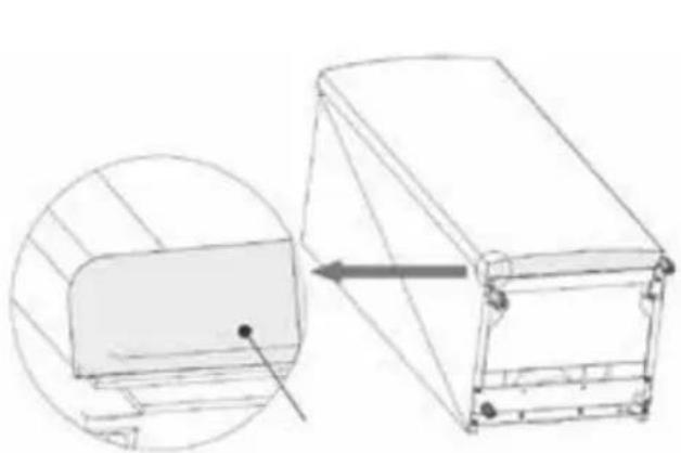 PROLINE TTR1200WH - Installation du patin de support en caoutchouc - 1