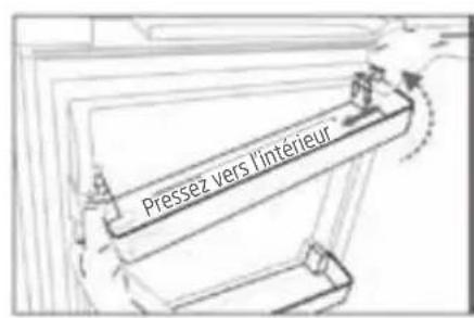 PROLINE TTR1200WH - INVERSION DU CÔTÉ D'OUVERTURE DE LA PORTE - 1