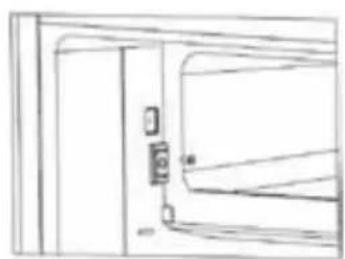 PROLINE TTR1200WH - Reversing the freezer compartment door - 3