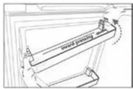 PROLINE TTR1200WH - DRAAIRICHTING VAN DE DEUR WIJZIGEN - 1