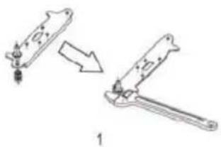 PROLINE PLC319NFIX - INVERSION DU SENS D'OUVERTURE DES PORTES - 5