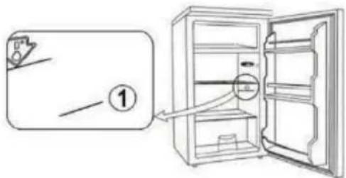 PROLINE DD254NFWH - INSTALLING THE TEMPERATURE INDICATOR - 1