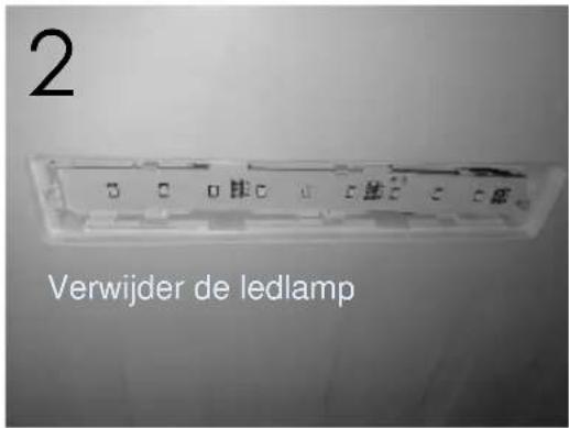 PROLINE DD254NFWH - Alvorens uw apparaat weg te gooien, maak de ledlamp los van uw apparaat. - 2