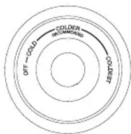 PROLINE DD254NFWH - Ré4ler la )e1-éra)ure du co1-ar)i1en) de réfri4éra)ion - 1