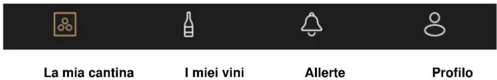 La mia cantina I miei vini Allerte Profilo