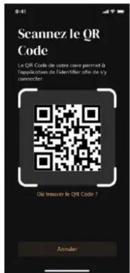 0:41 Scannez le QR Code Le QR Code de votre code permet à l'application de l'identifier afin de s'y connecter. Oli trouver le QR Code ? Annuler