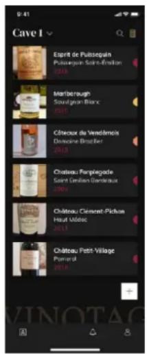 Cave 1 Esprit de Puisseau Puisseau Soutafriation 2018 Marlborough Soutafriation Blanc 2019 Côteux de Vendômeis Davienne Brésier 2018 Château Parapiegade Saint Limien Gervaux 2019 Château Cement-Pichon Hout Mèbec 2019 Château Petit-Village Poméral 2019