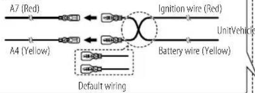 KENWOOD KDC-BT960DAB - Connecting the ISO connectors on some VW/Audi or Opel (Vauxhall) automobiles - 1