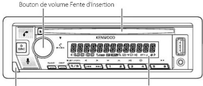 KENWOOD KDC-BT960DAB - Fonctionnement de base - 1