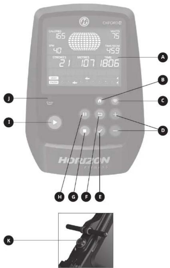 Horizon Fitness Oxford 6 - ENCENDIDO Y APAGADO AUTOMÁTICOS - 2