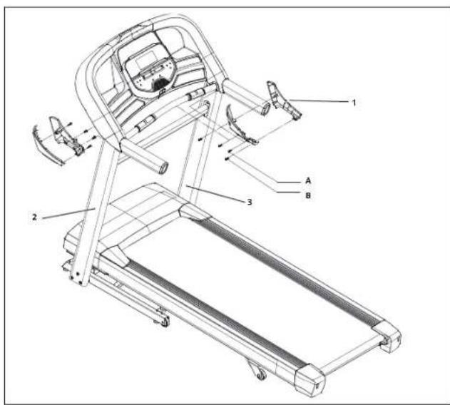 Horizon Fitness T202 - AUFBAUSCHRITT 5 - 1