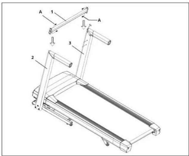 Horizon Fitness T202 - ASSEMBLY STEP 3 - 2