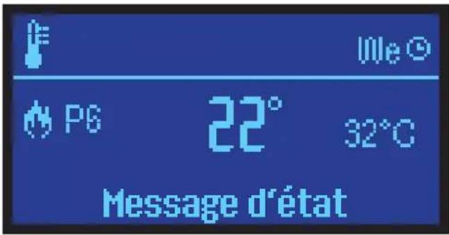 JUSTUS Canis XL II - Plage d'affichage « Messages d'état » - 1