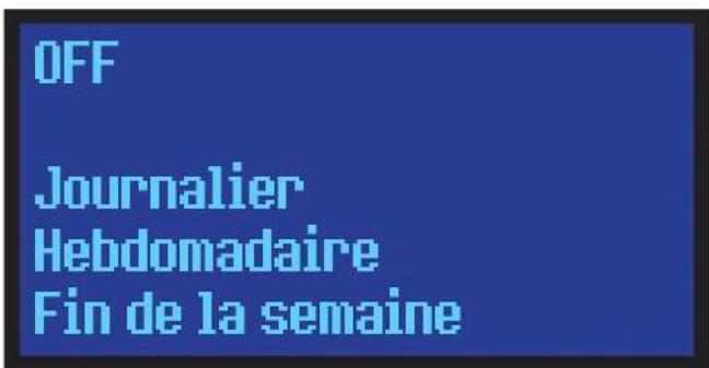JUSTUS Canis XL II - Programmation horaire - 3