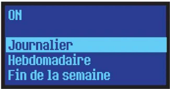 JUSTUS Canis XL II - Programmation horaire - 4