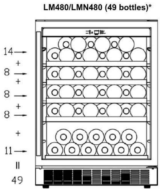 LE CHAI LBN445 - Loading for Max capacities - 1