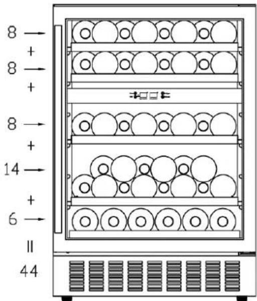 LE CHAI LBN445 - Lading voor een maximale capaciteit - 2