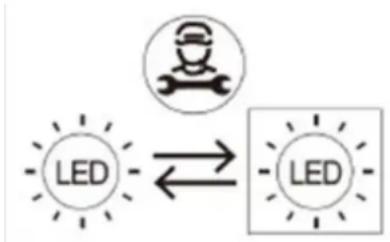 LE CHAI LBN445 - REPLACING THE ILLUMINATING LAMP - 1