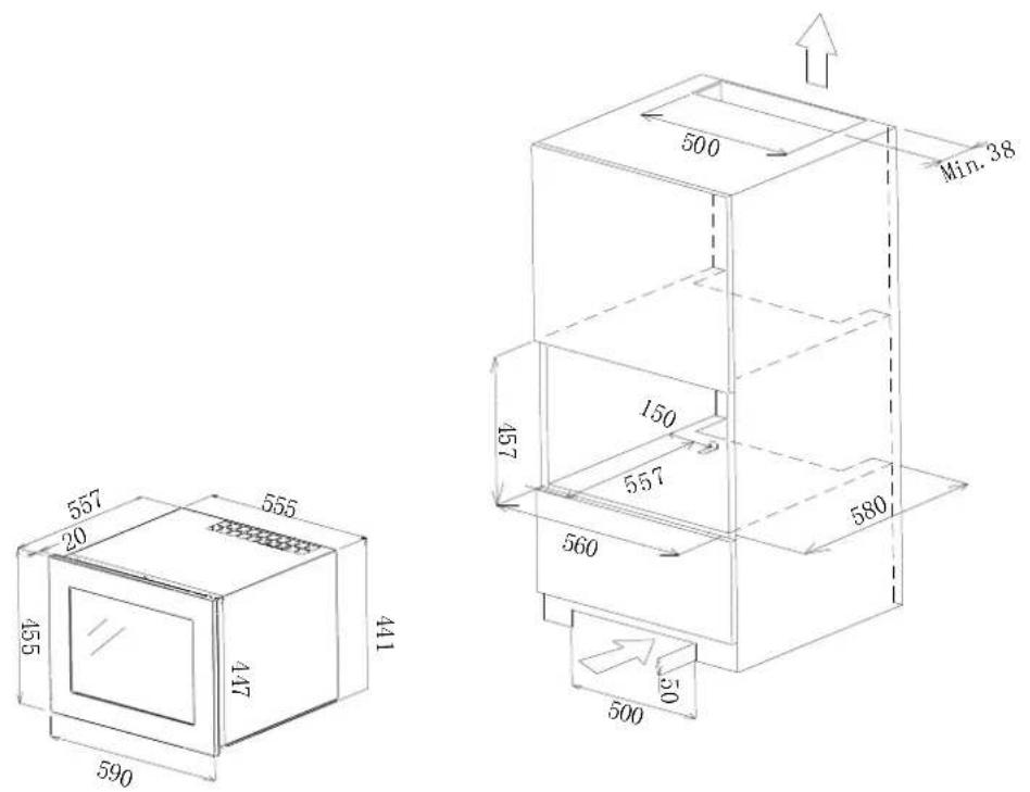 LE CHAI LMN245 - Inbouw - 1