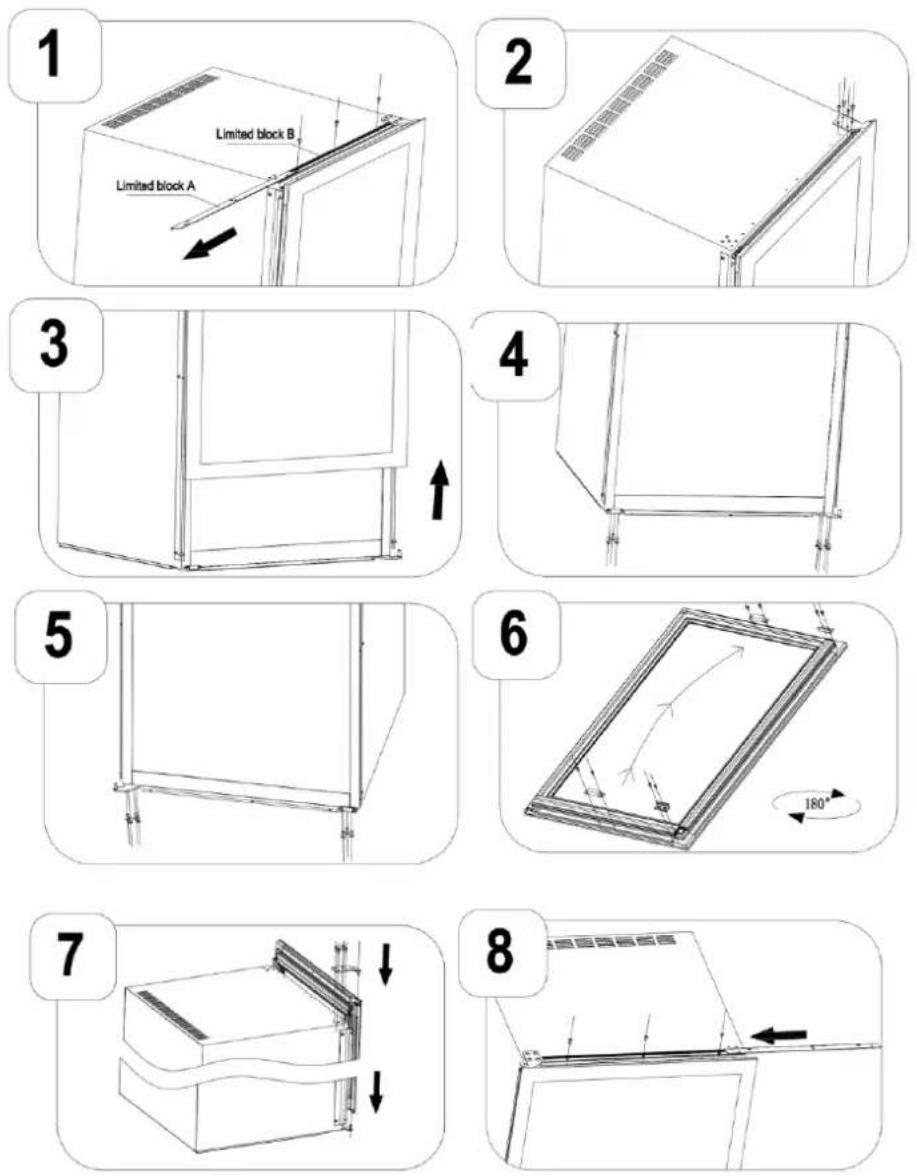 LE CHAI LMN245 - CHANGING DOOR OPENING SIDE - 1