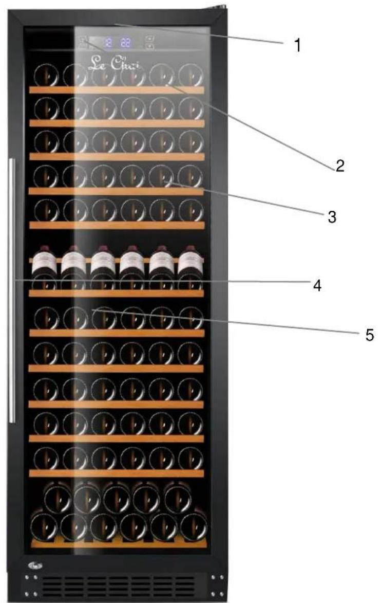 LE CHAI PRO97MA - BESCHREIBUNG DES GERÄTS - 1