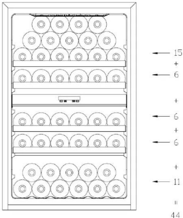 LE CHAI LBN270 - Loading for Max capacities - 4