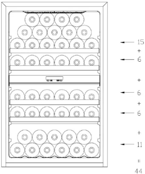 LE CHAI LBN270 - Lading voor een maximale capaciteit - 4