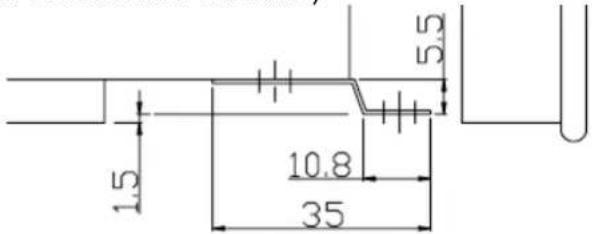 LE CHAI LBN270 - montaje en muebles de Producto - 2