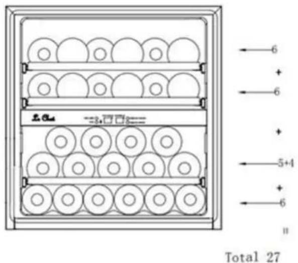 LE CHAI LBN270 - Loading for Max capacities - 2
