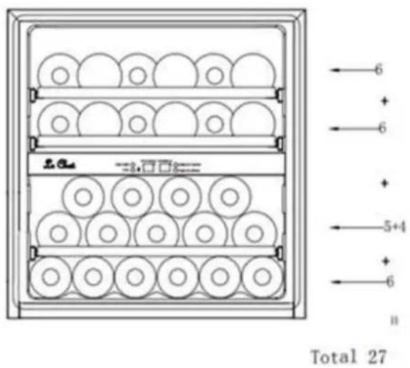 LE CHAI LBN270 - LB 270 / LBN 270 (27 bouteilles) - 1