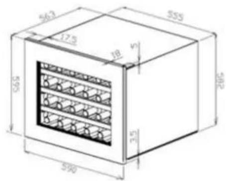 LE CHAI LBN270 - Inbouw - 2