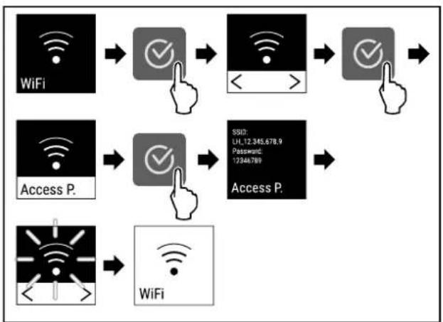LIEBHERR WPbl 5001 GrandCru - Se connecter au Wi-Fi pour la première fois - 2